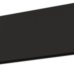 Maskownica aluminiowa czarna 151 cm - 200 cm