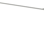 Maskownica aluminiowa biała 251 cm - 300 cm