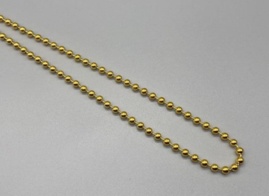 ŁAŃCUSZEK METALOWY 300 cm ZŁOTY