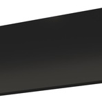 Maskownica aluminiowa czarna 151 cm - 200 cm